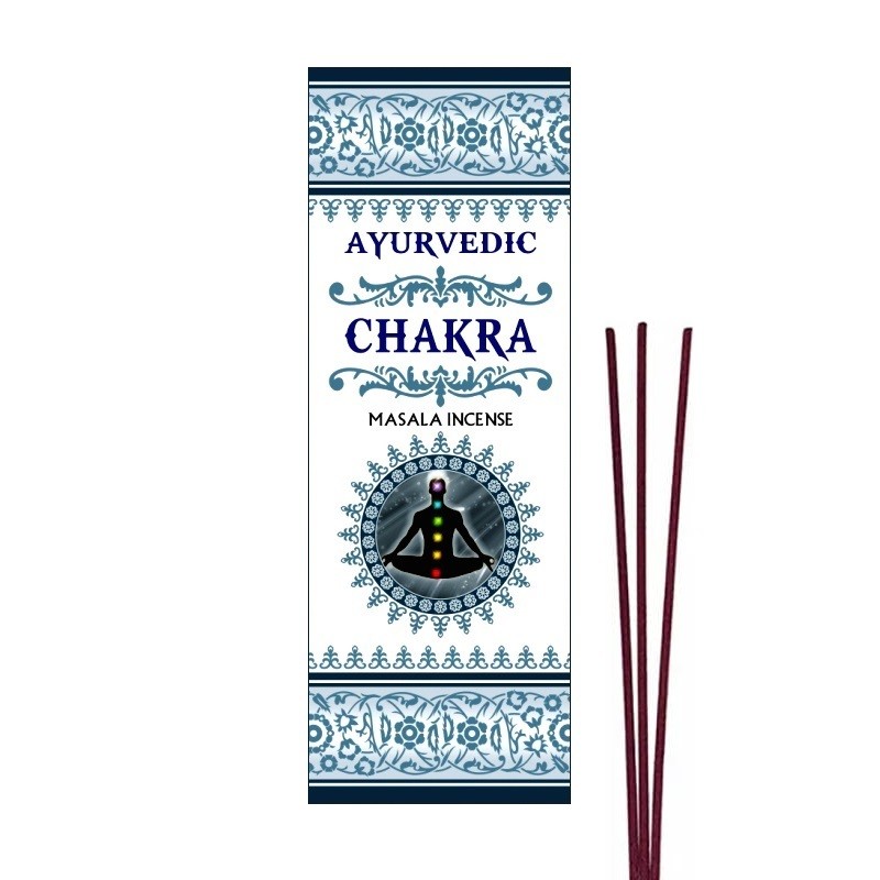 Surya Ayurvedic Chakra 15g - Bâtonnets d'encens naturels