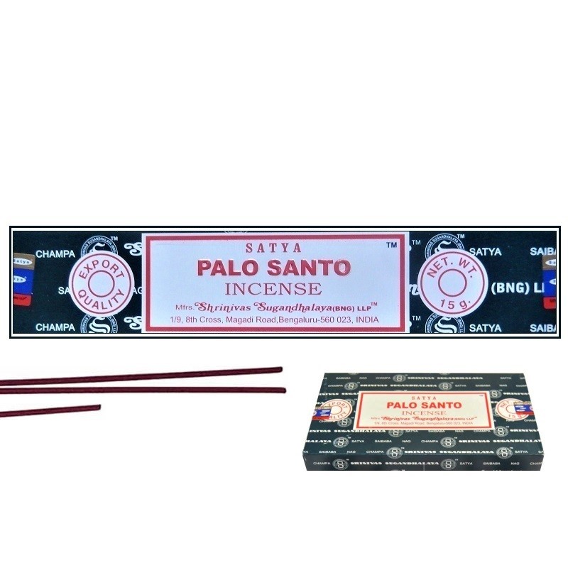 Satya Palo Santo 15g - Bâtonnets d'encens naturels