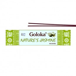 Bâtonnets d'encens naturels Goloka au jasmin - Nature's jamine Goloka 15g