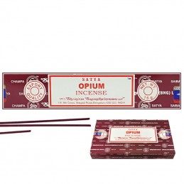 Satya Opium 15g - Bâtonnets d'encens naturels