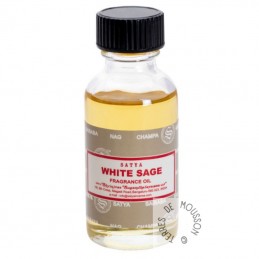 Huile Parfumée Naturelle Satya Sauge Blanche 30ml - White Sage Aroma Oil