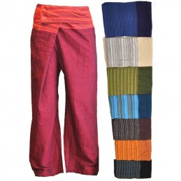 Pantalon thaï mixte en coton