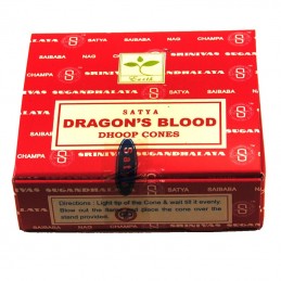 Satya Dragon's Blood - Cônes d'encens naturels x12